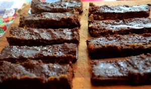 Barritas de quinoa.