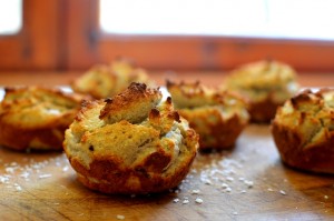 Muffins de Coco y Plátano