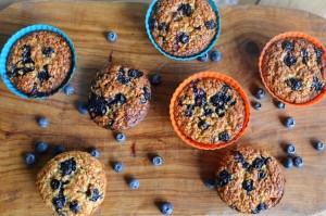 Muffins de Arándanos