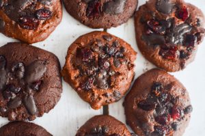 Galletas de Nuez y Chocolate