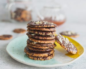 Galletas Crujientes con Chocolate