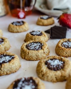 Galletas rellenas chocolate